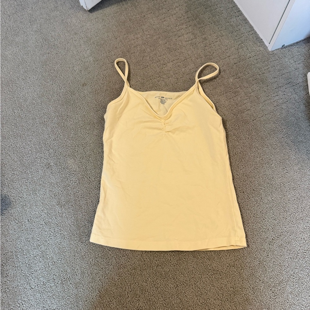 yellow brandy tank